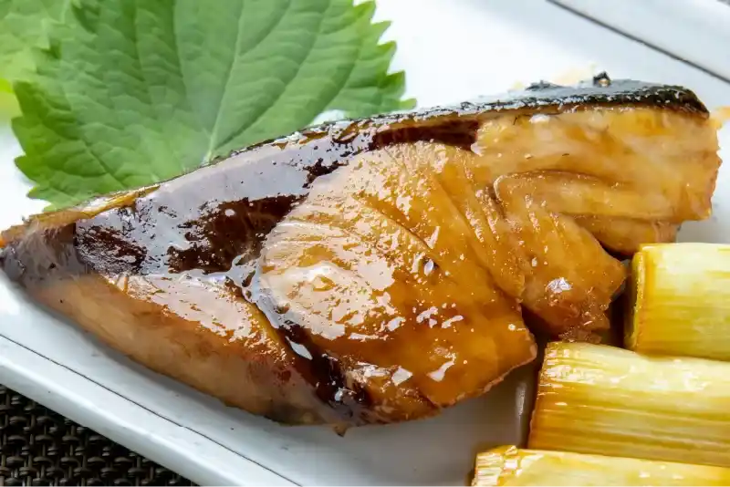 ぶりの照り焼き